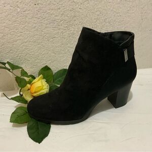 Anne Klein Womens Shoes Rina  Ankle Booties 8 M Black